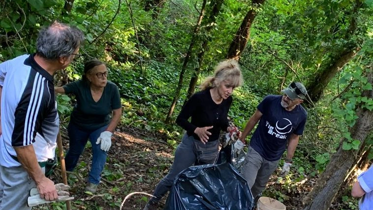 Un padule ’plastic free’. Volontari in campo: "Un’area da tutelare"