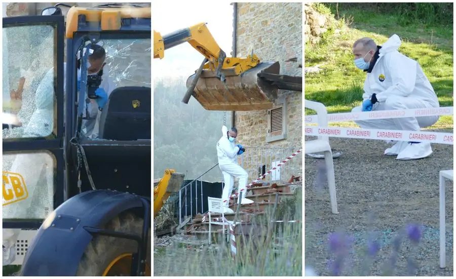 Assalta casa del vicino con la ruspa e viene ucciso vecchi