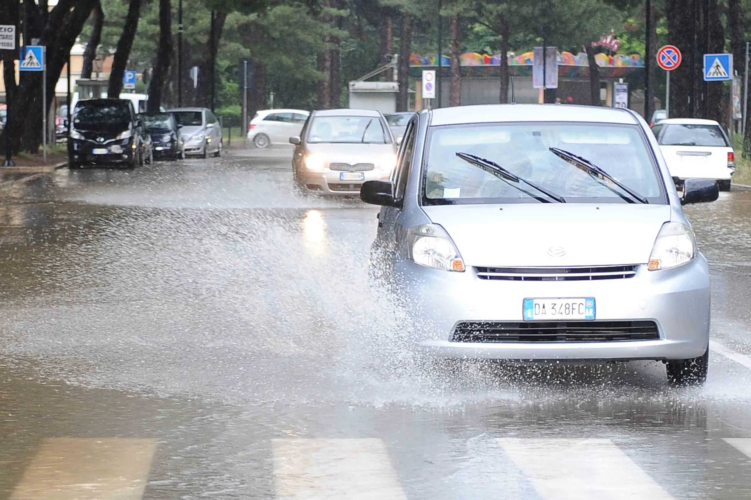 Maltempo: allagamenti tra Cortona e Castiglion Fiorentino. Oggi prosegue l'allerta meteo