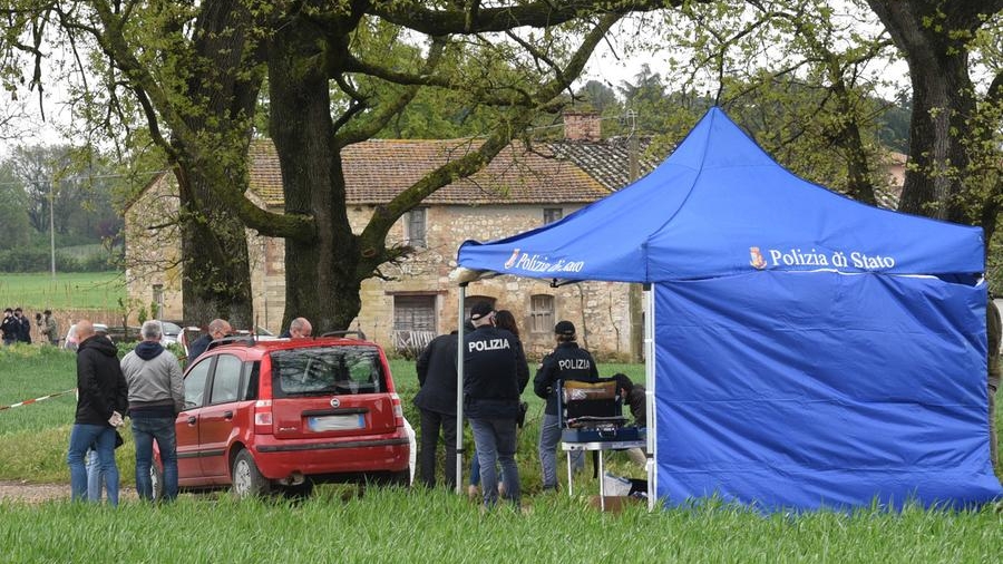 Il luogo del ritrovamento del cadavere