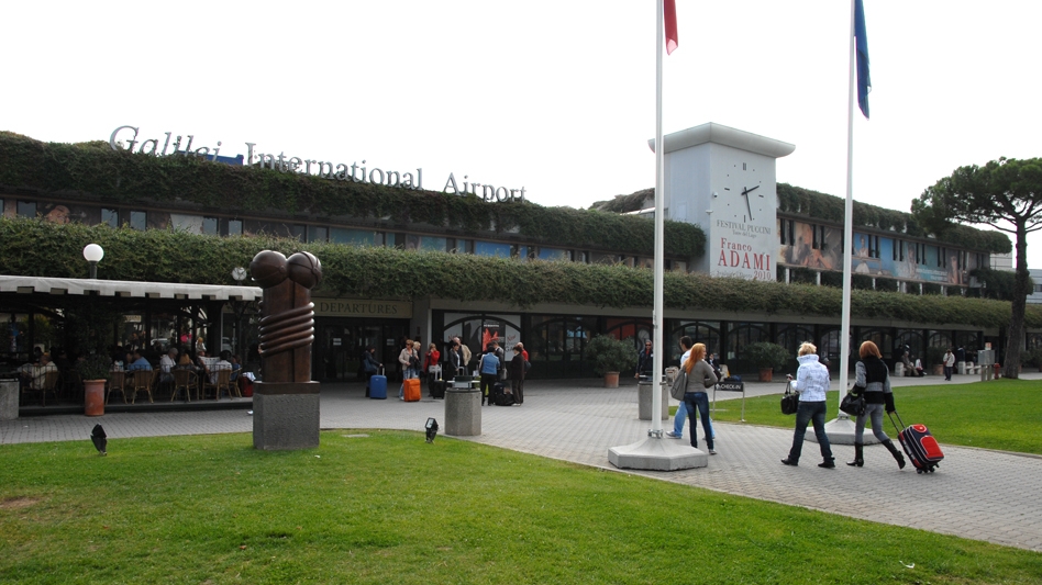 L'aeroporto Galilei di Pisa