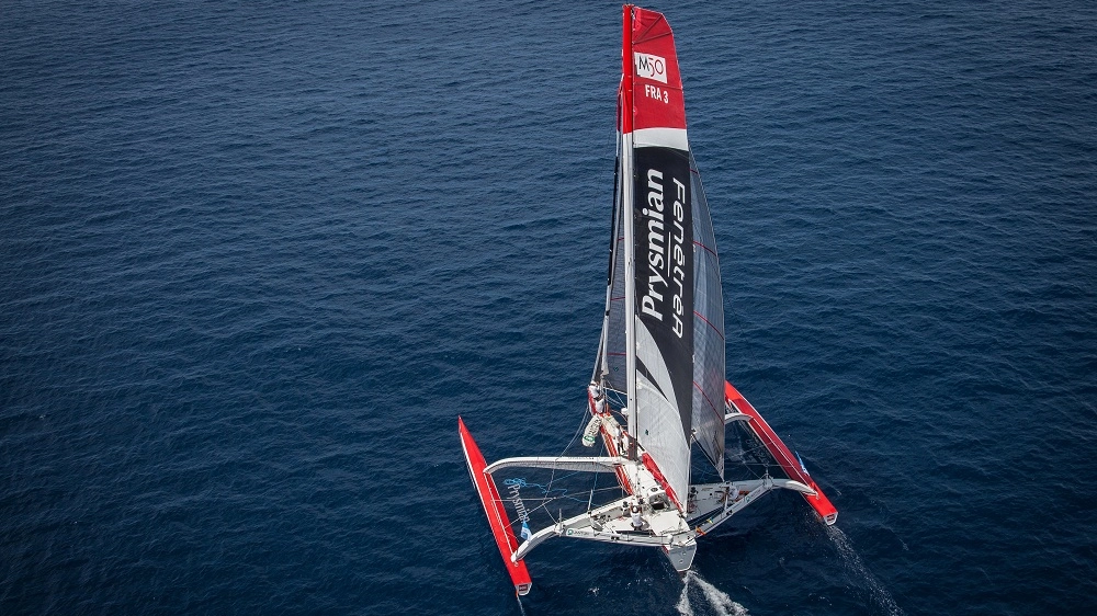 Il trimarano FenetreA-Prysmian