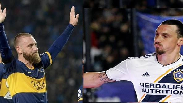 De Rossi e Ibrahimovic