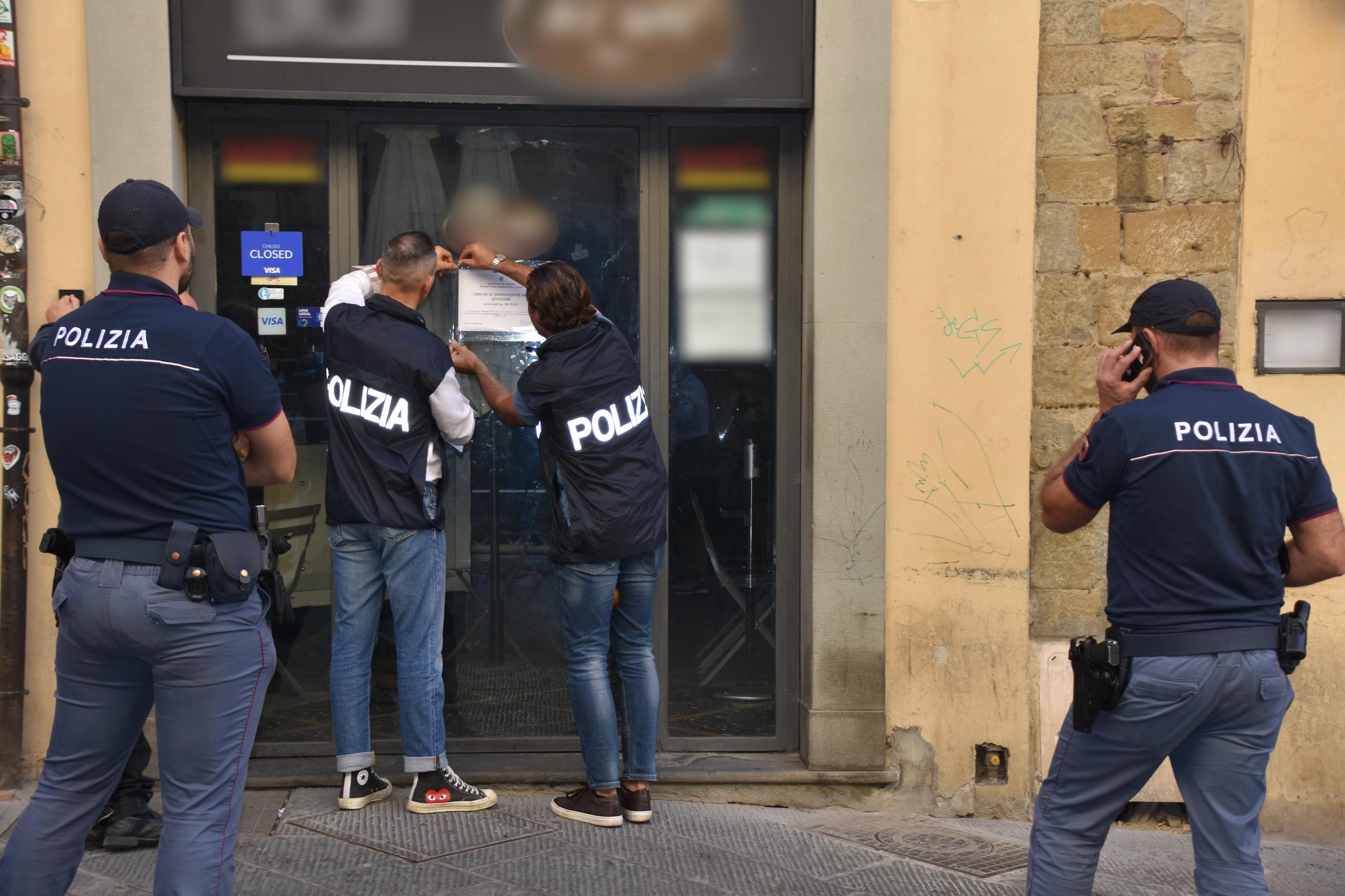 La Polizia Sospende Bar Del Centro Per Quindici Giorni