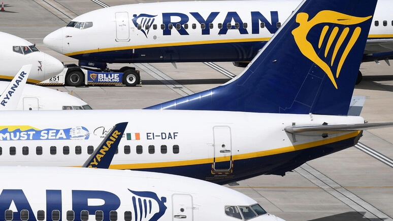 Ryanair aumenta l'offerta a Pisa (foto Ansa)