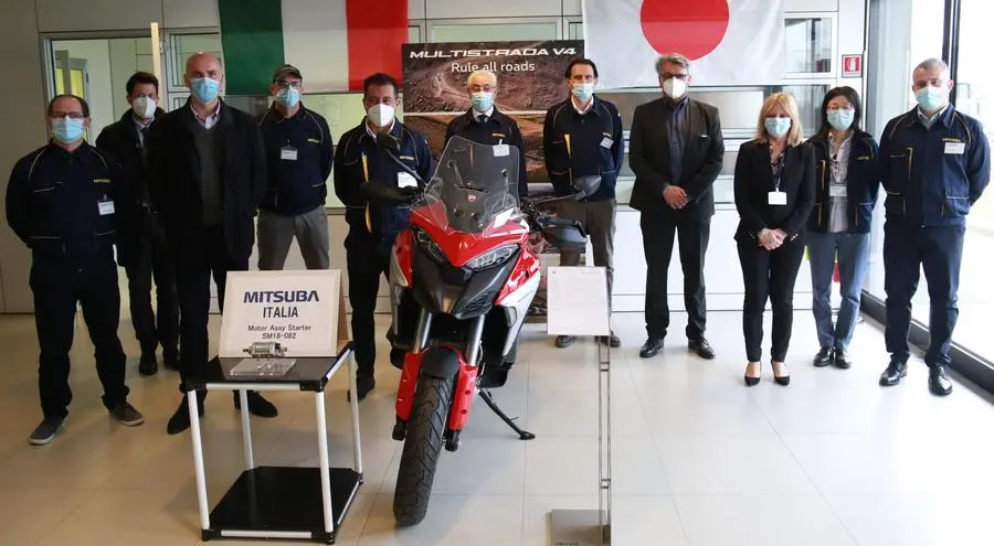 Mitsuba in pista per il nuovo crossover Ducati