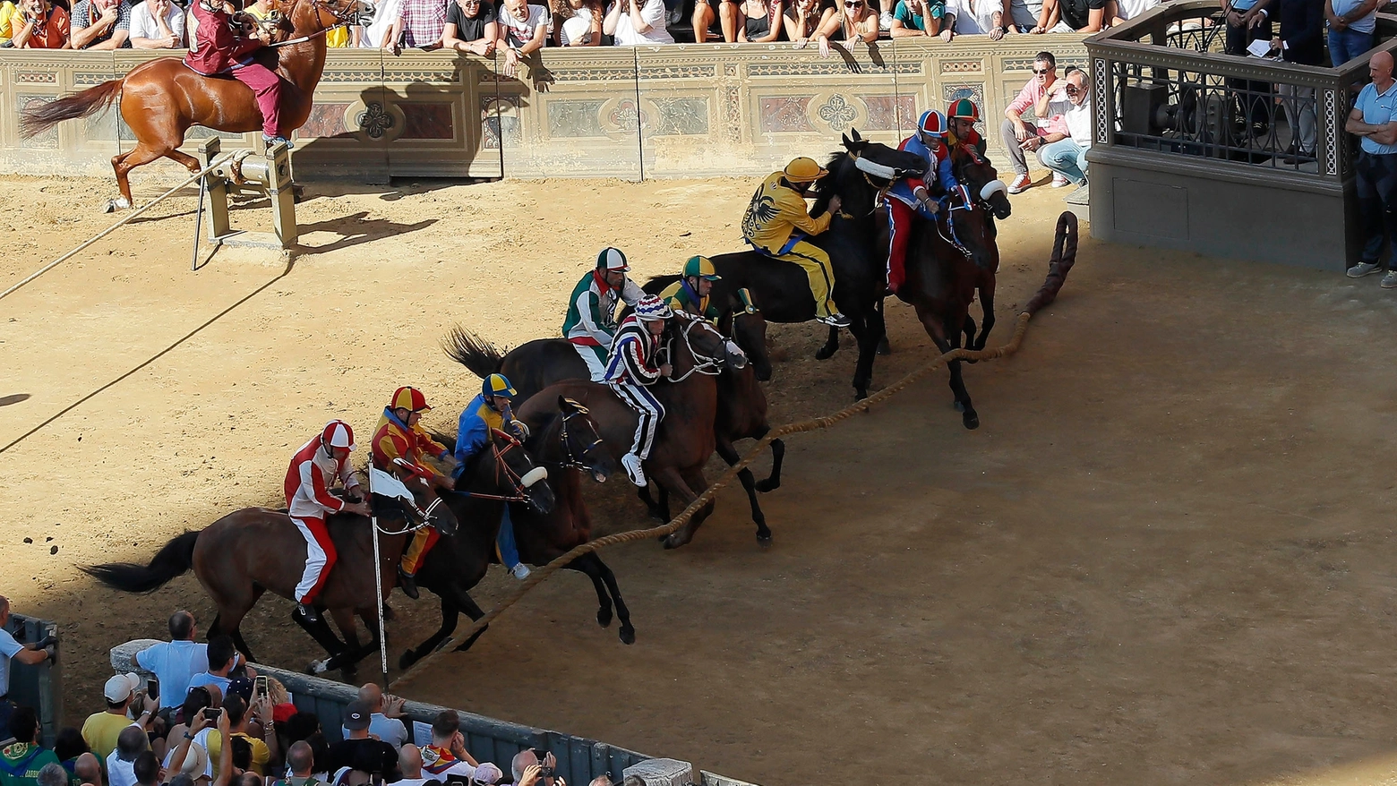 Palio, la seconda prova (Foto Lazzeroni)