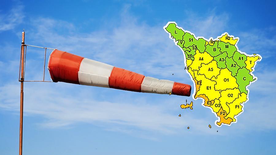 Meteo, Maltempo In Toscana. Allerta Arancione Per Il Vento. Le Zone A ...