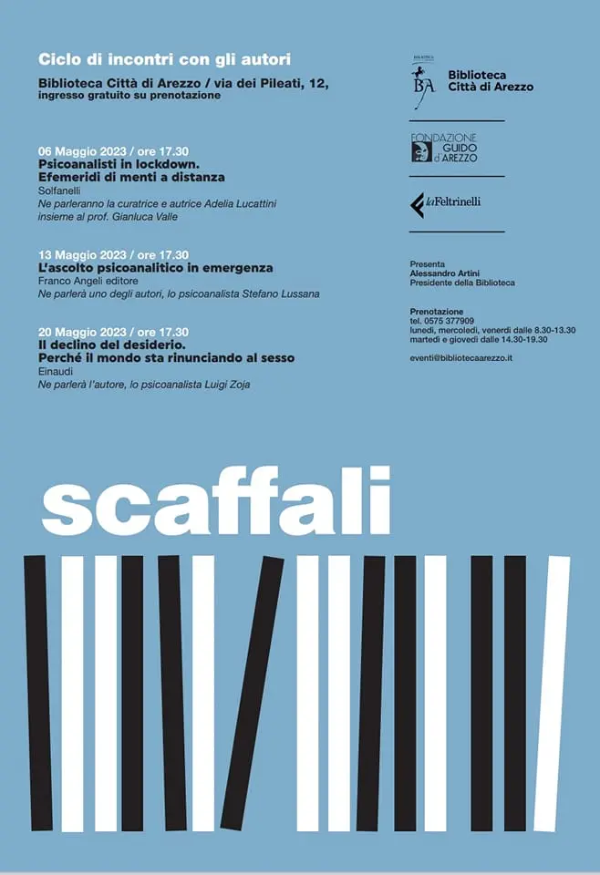 Il nuovo ciclo di Scaffali dedicato a Psicanalisi e lockdown