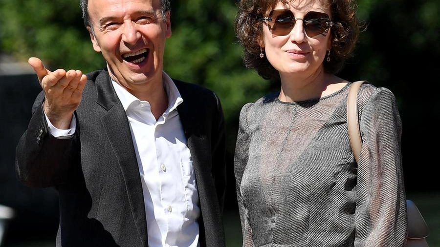 Roberto Benigni e Nicoletta Braschi 