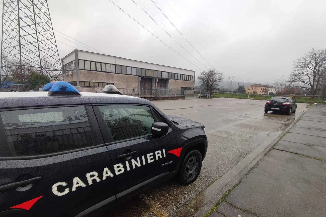 La zona industriale di Seano, dove è stato ucciso l'autotrasportatore (foto Attami)