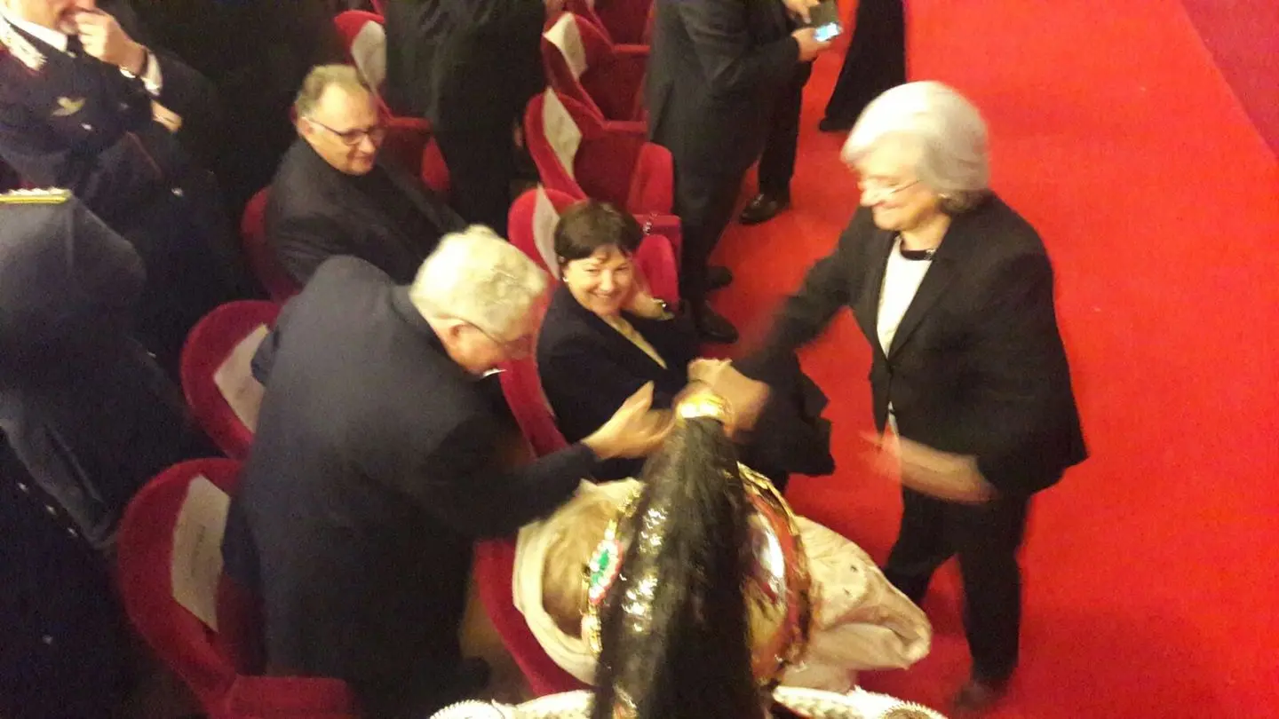 Mattarella a Lucca: al teatro del Giglio il ricordo di Maria Eletta Martini / FOTO