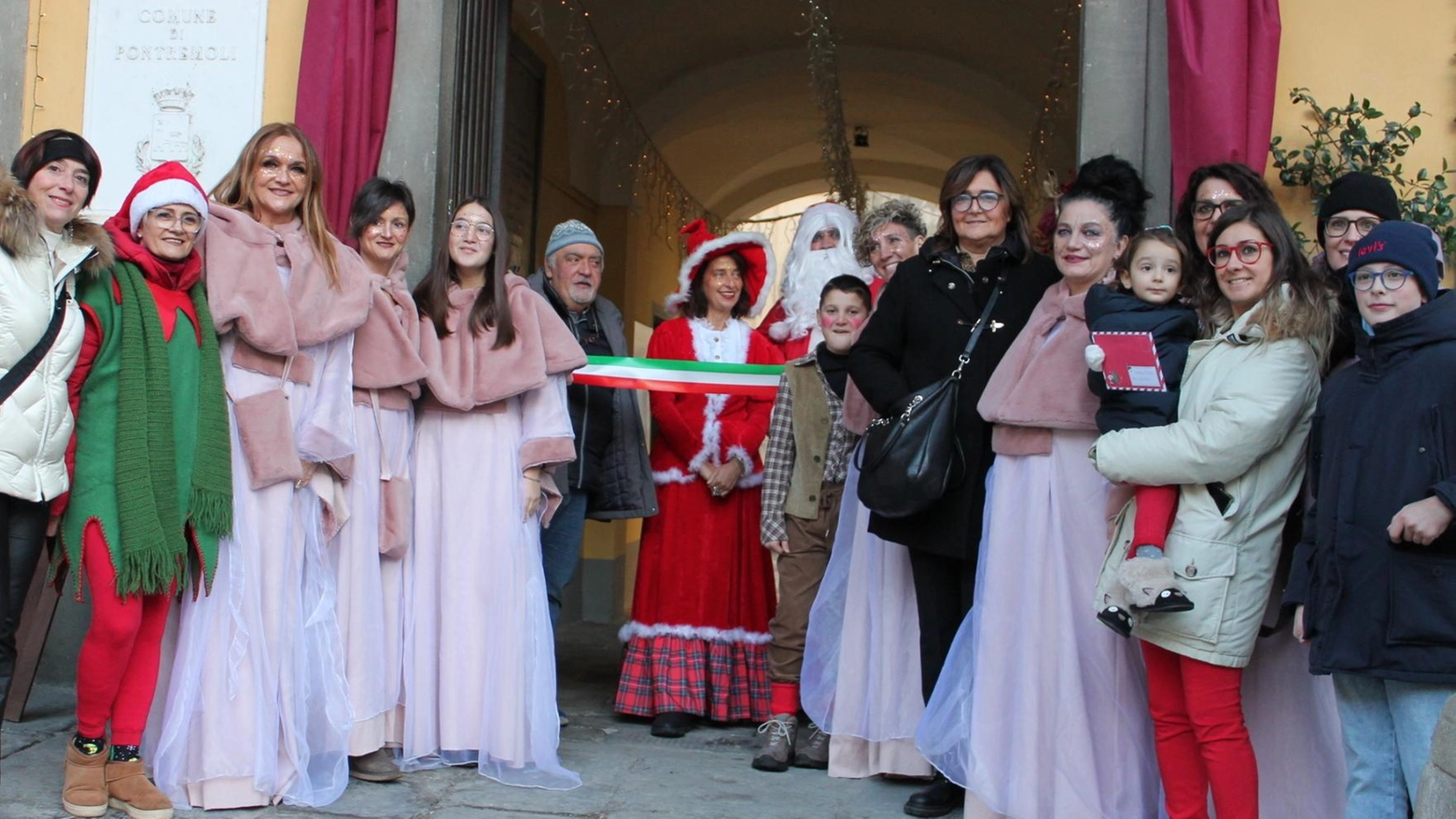 Babbo Natale ha aperto la sua casa magica