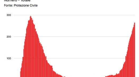 I casi positivi ricoverati in terapia intensiva