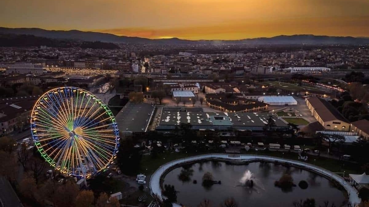 La ruota panoramica a Firenze 