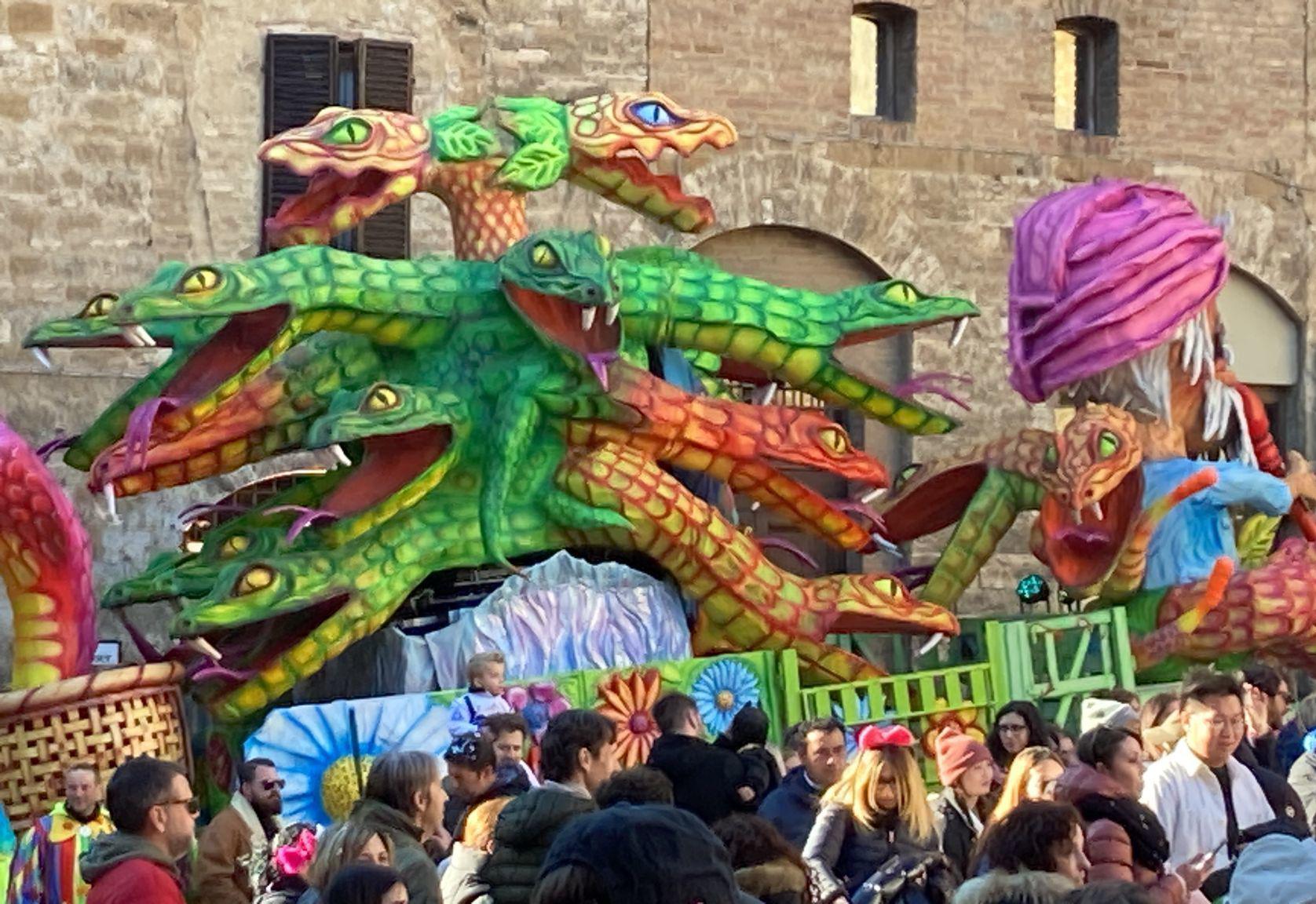 San Gimignano, Ancora Carnevale