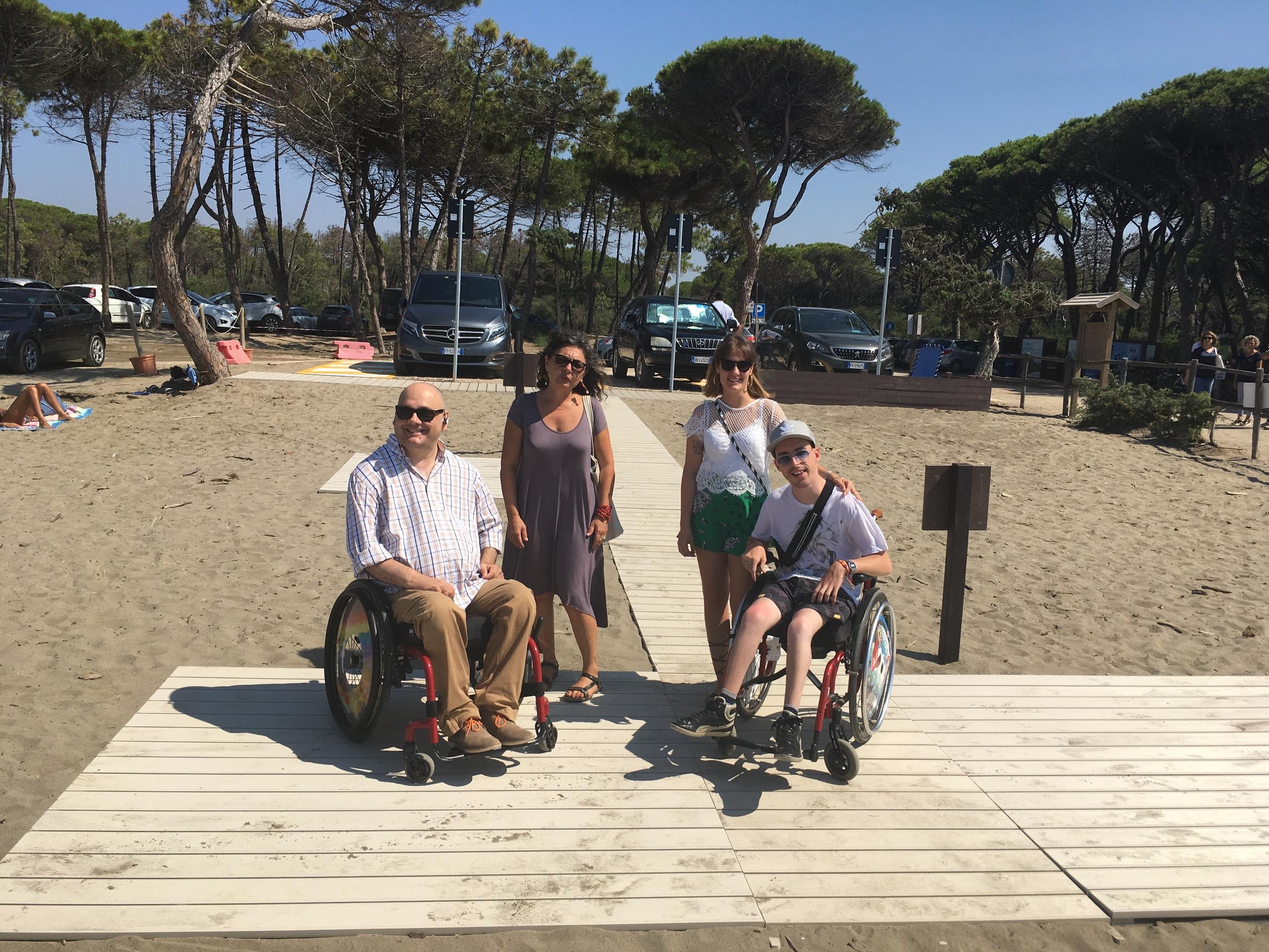 Il Parco Della Maremma Sempre Pi Accessibile Passerella Per La