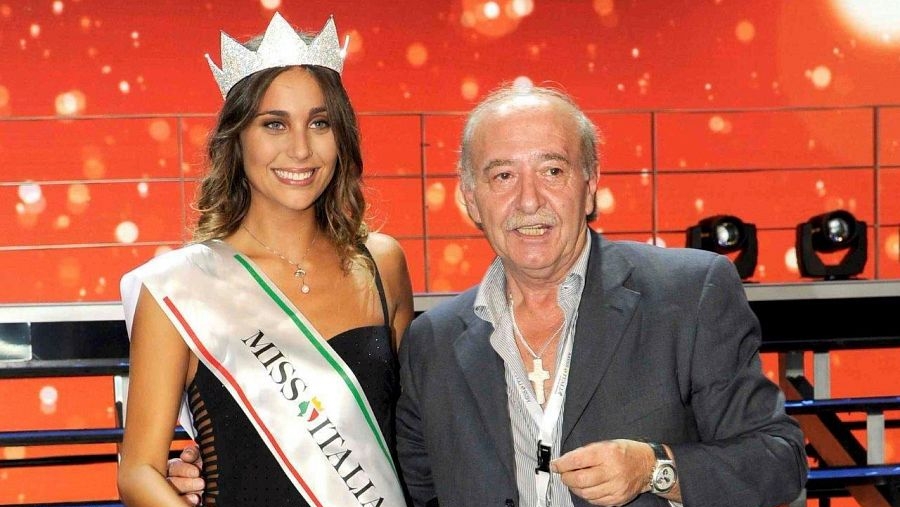 Gerry Stefanelli con Rachele Risaliti, Miss Italia 2016