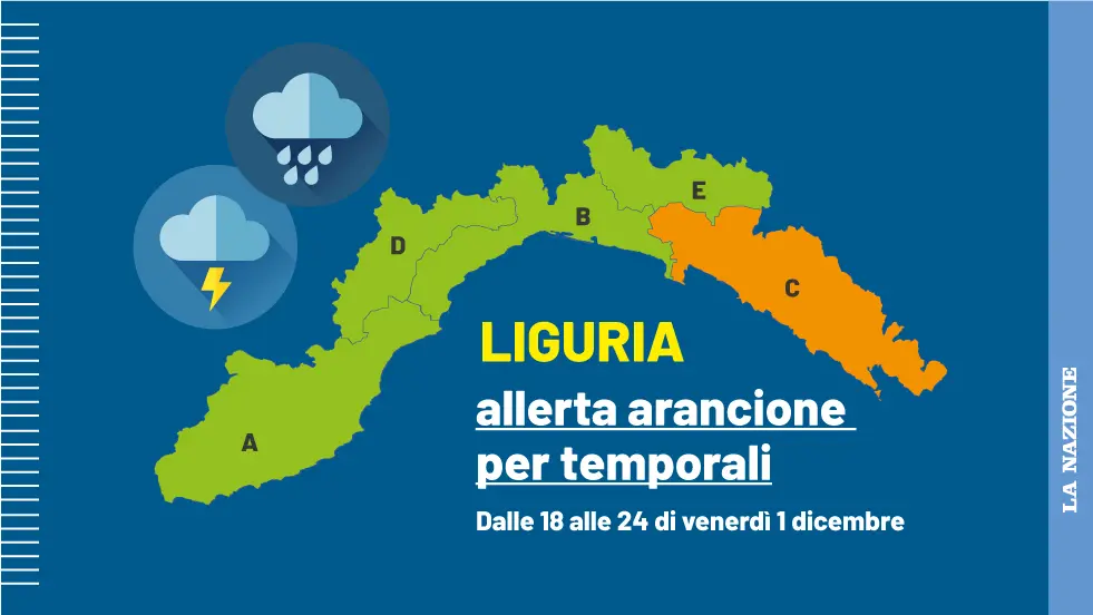 Allerta Meteo Arancione In Liguria: Attenzione Ai Temporali, Ecco Dove