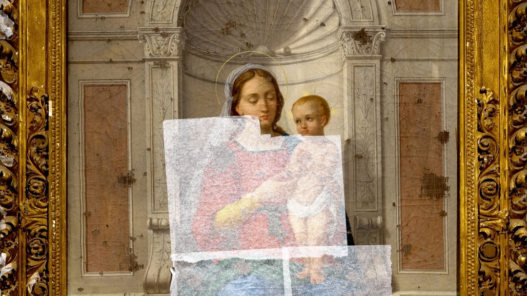 Madonna con Bambino in trono di Pietro Pezzati 