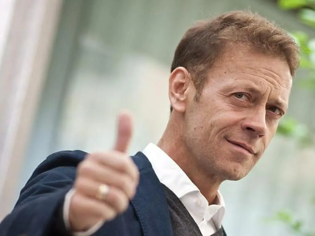 Rocco Siffredi e Paolo Benvegnù nei locali della notte