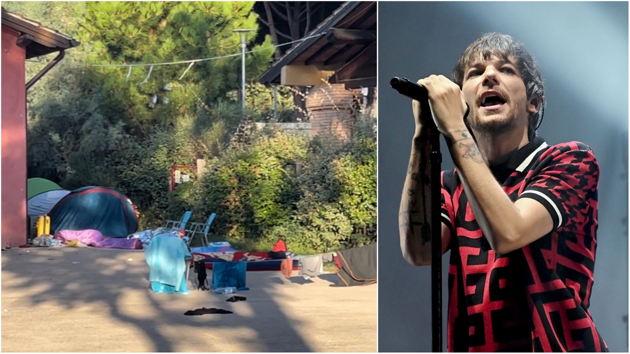 Il ferragosto in tenda delle fan di Louis Tomlinson: da giorni davanti ai cancelli in attesa del concerto