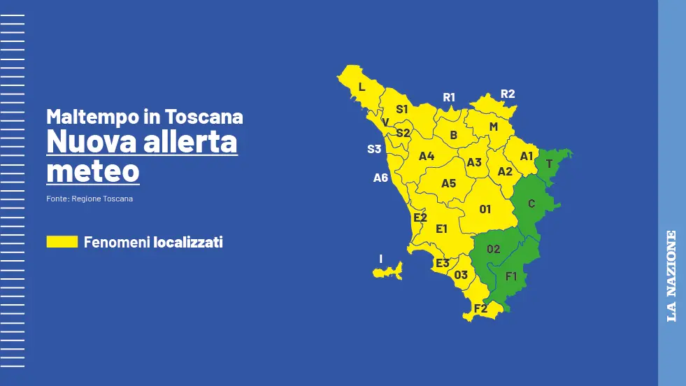 Maltempo Toscana, Allerta Meteo Gialla Per Sabato 4 Novembre