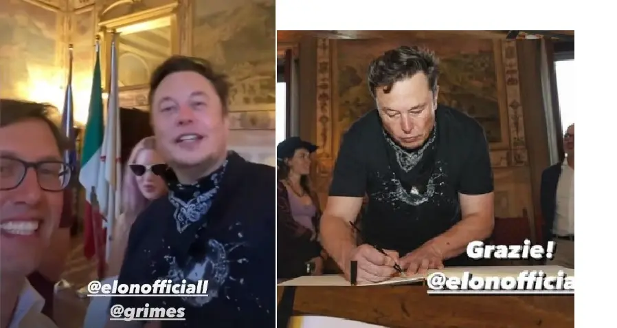 Elon Musk era davvero a Firenze: "Visitatela", il mega spot per la città