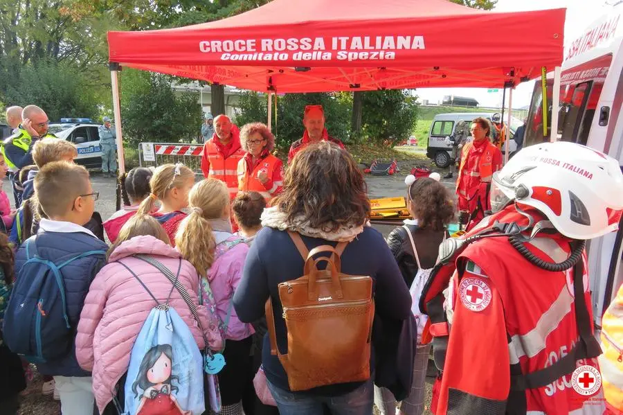 Evento della Croce rossa a dieci anni dall'alluvione alle Cinque Terre