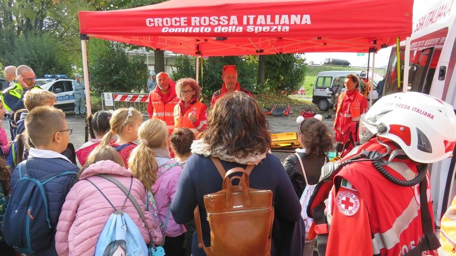 Un evento della Croce rossa