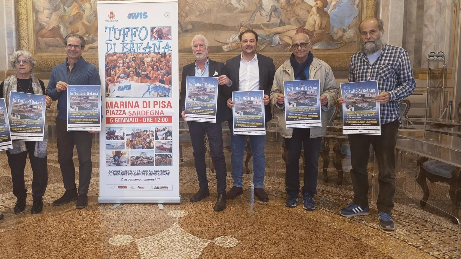 Il Tuffo di Befana a Marina di Pisa: "Momento di grande inclusione"