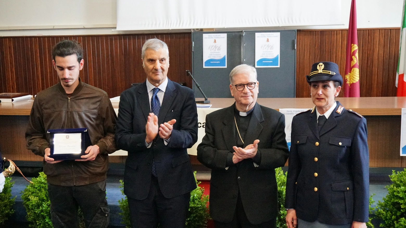 Grande festa per l'anniversario di fondazione della polizia (Acerboni/Fotocastellani)