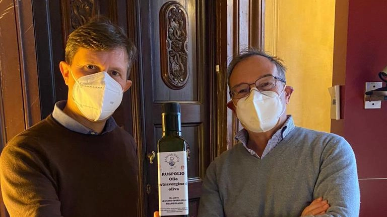 Il sindaco di Firenze Dario Nardella con Sergio Gatteschi