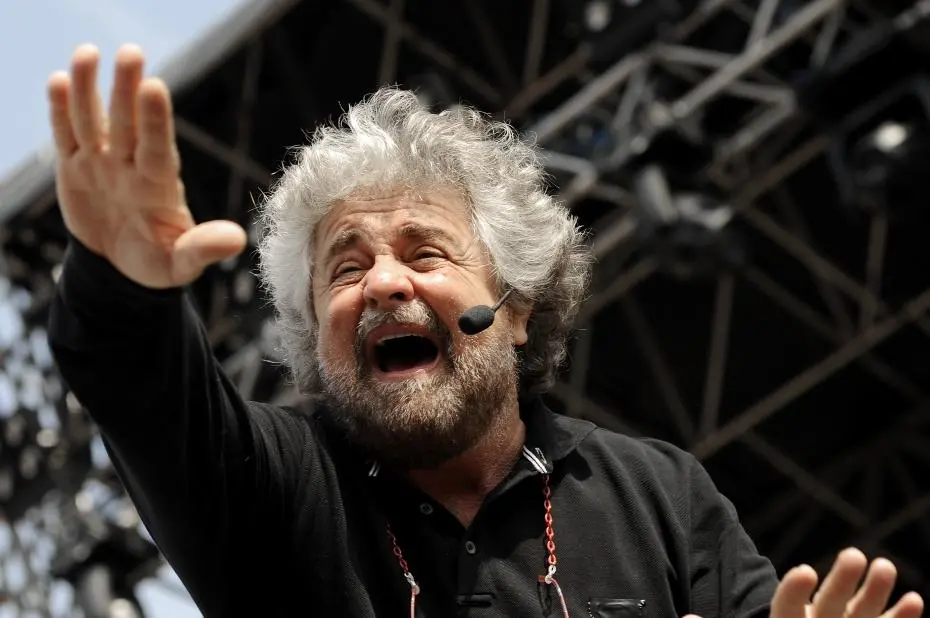 Beppe Grillo in città per spingere il No al referendum