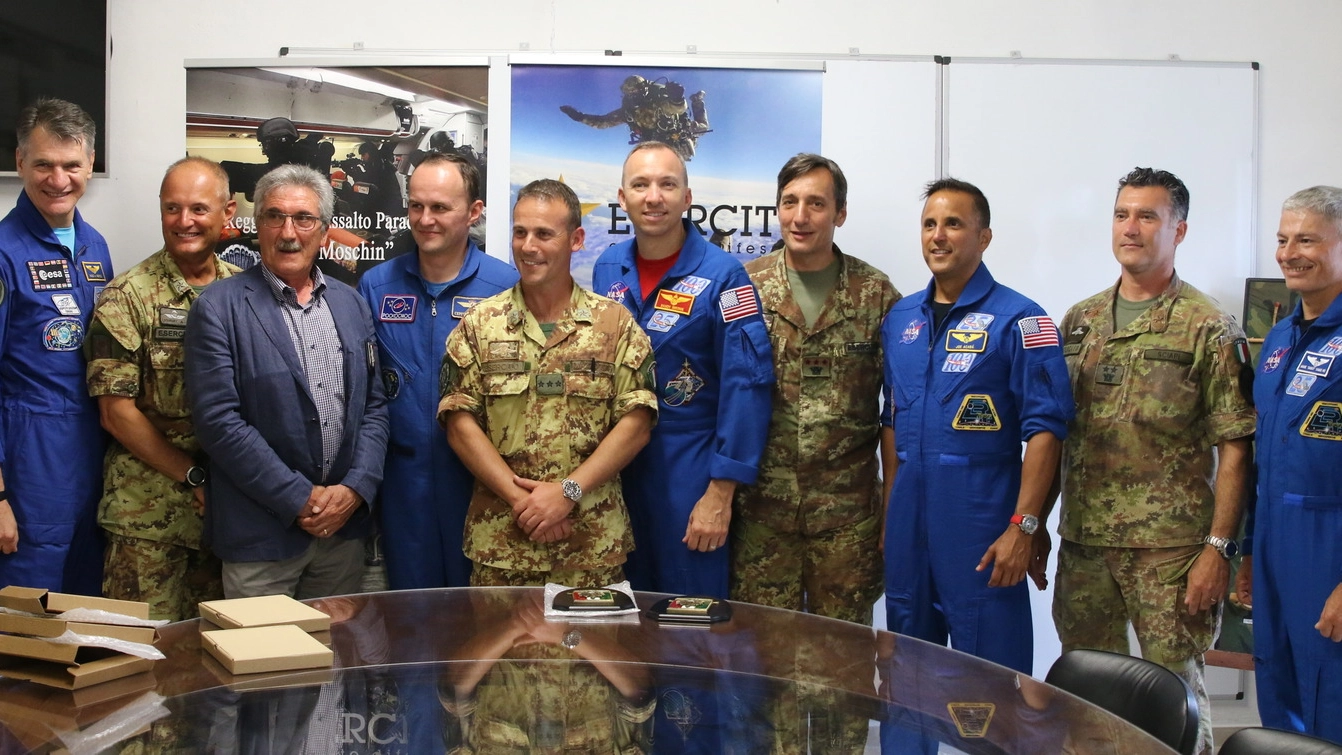 Paolo Nespoli al 9° Col Moschin (foto Andrea Valtriani)