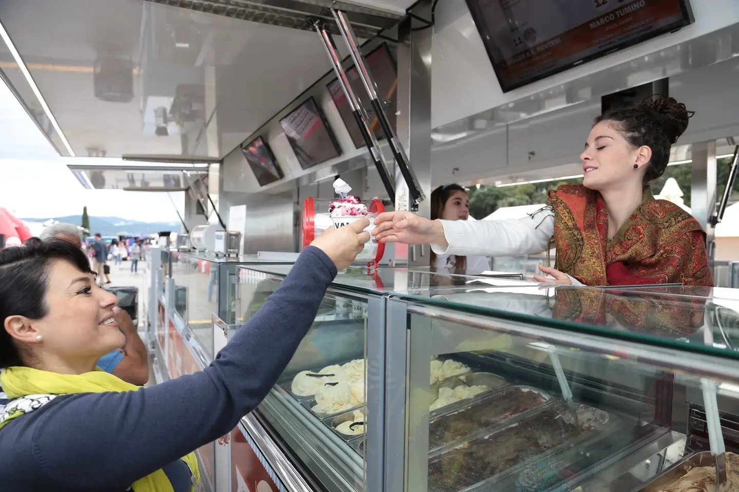 Il Gelato festival fa tappa a piazzale Michelangelo