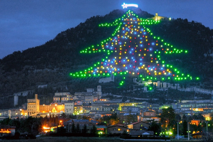 L'albero di Natale di Gubbio