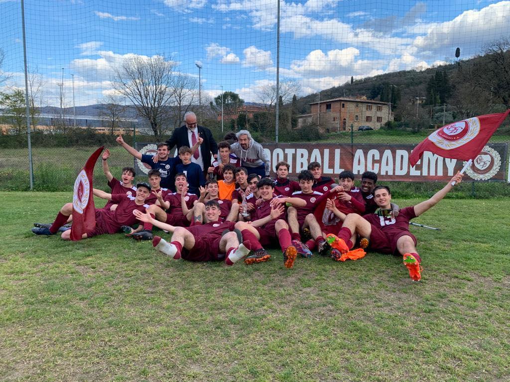 US Arezzo Football Academy la Juniores vince il campionato Regionale