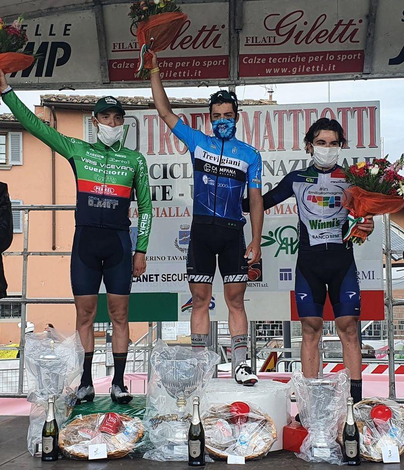 Ciclismo acuto di classe di Luca Colnaghi nel Trofeo Matteotti a Marcialla