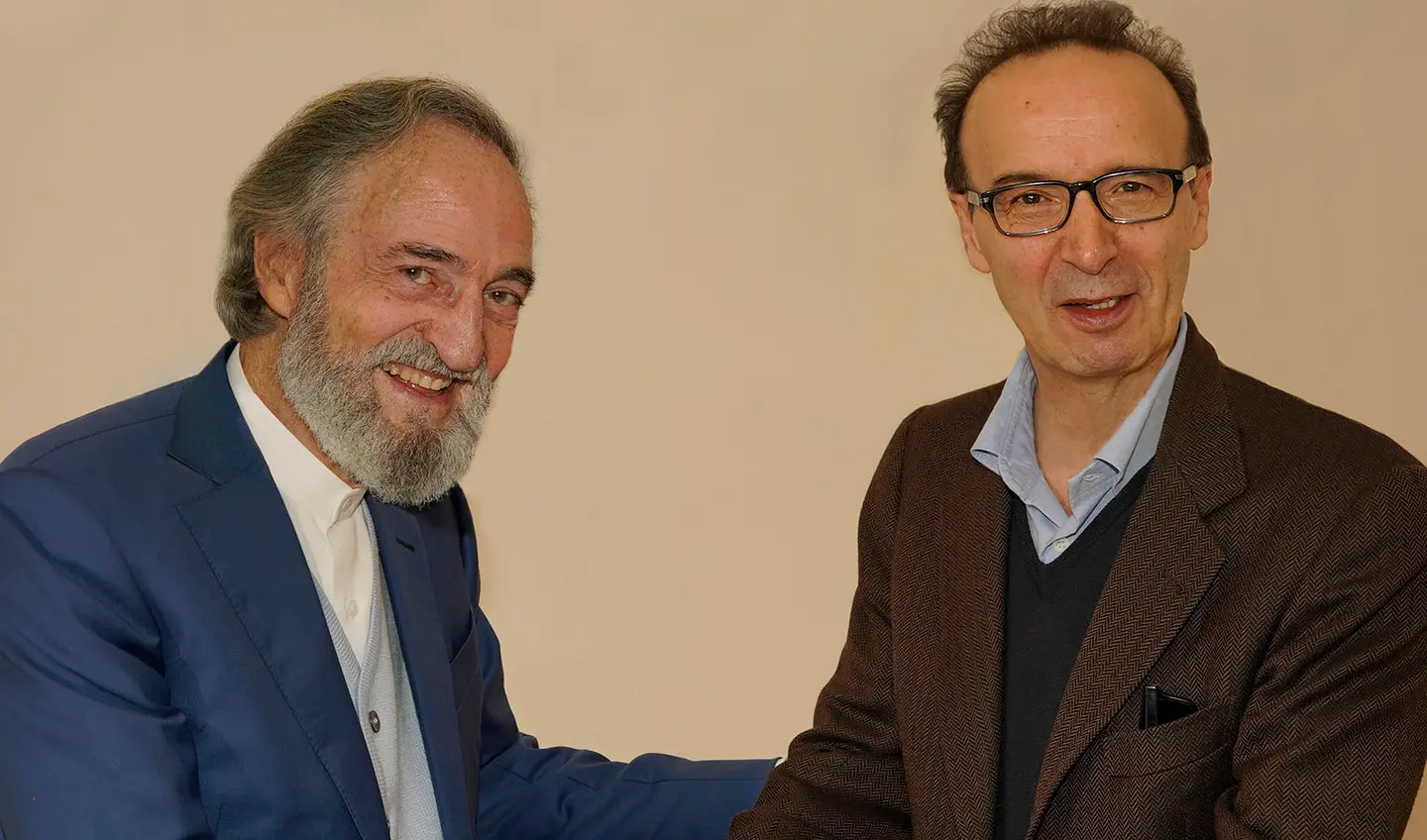 Premio 'Arte, Scienza e Pace' a Roberto Benigni