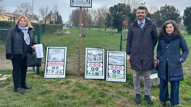 La presentazione dei nuovi cartelli a Prato