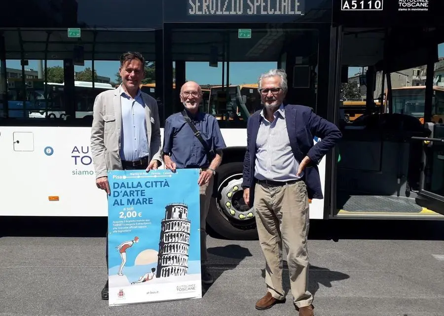 Stessa spiaggia, ma diversa spesa. Al mare in autobus ora si risparmia