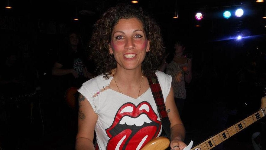 Alice Dubbiosi nella versione rocker