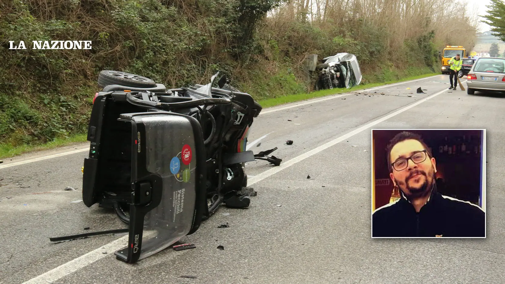 Muore Nello Schianto A 44 Anni. Strade Di Sangue A Terricciola ...