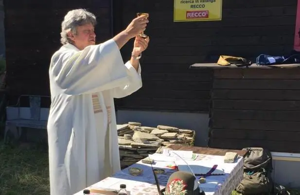 Messa in ricordo dei caduti alpini