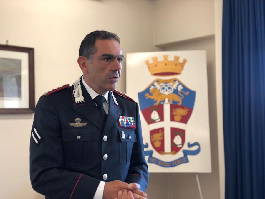 Carabinieri il nuovo comandante provinciale Claudio Rubert