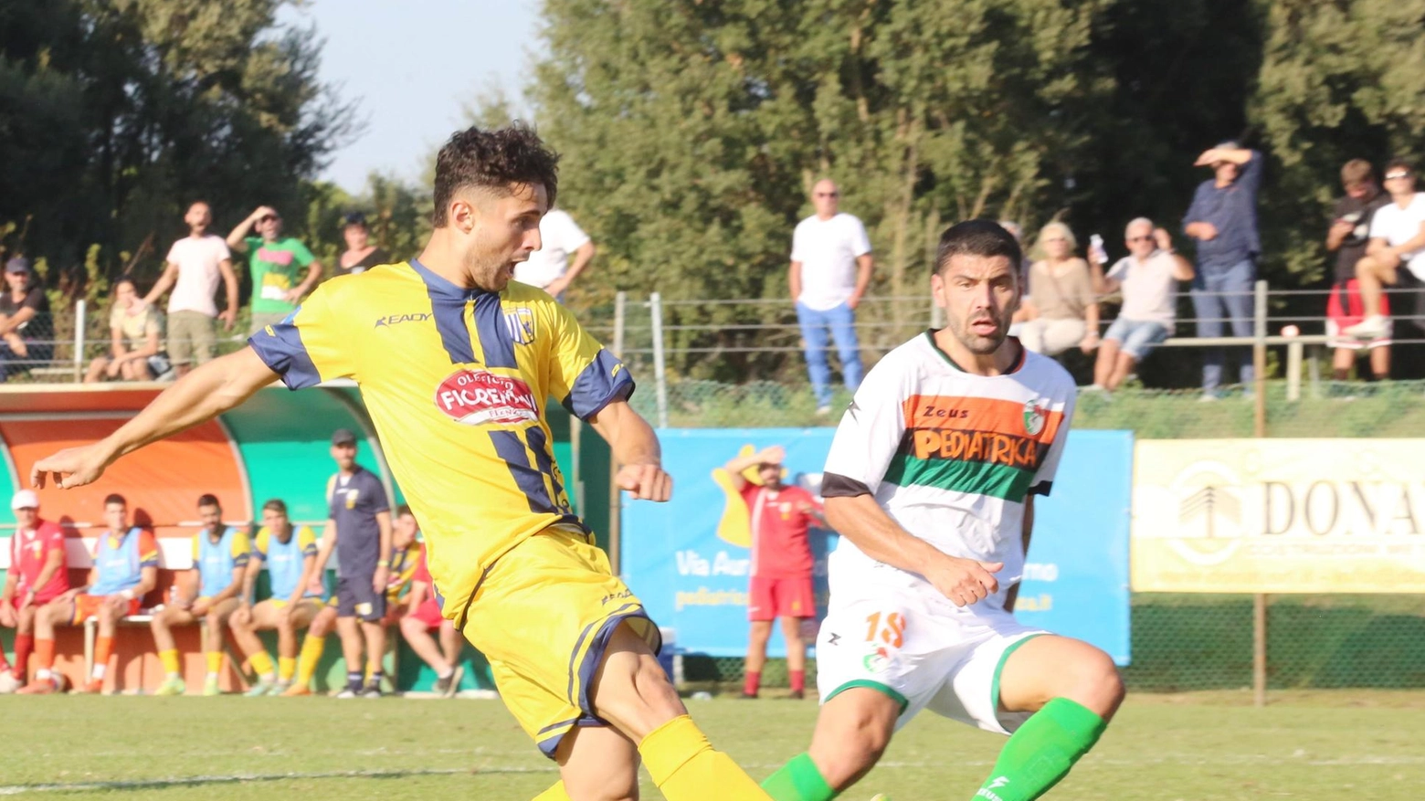 San Donato non perdona. Barazzetta entra e segna