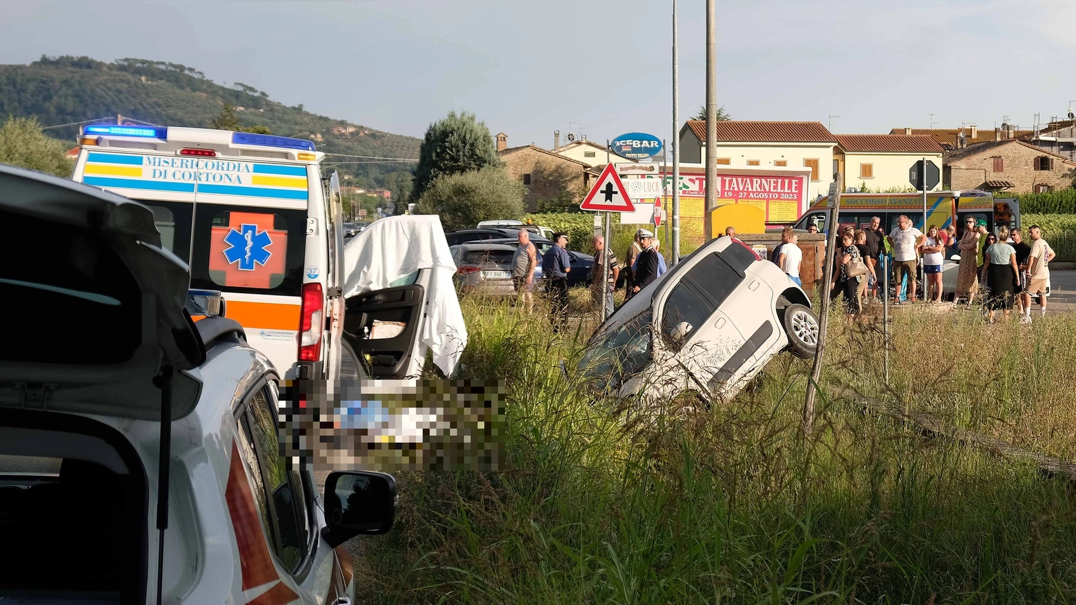 Arezzo, incidente mortale