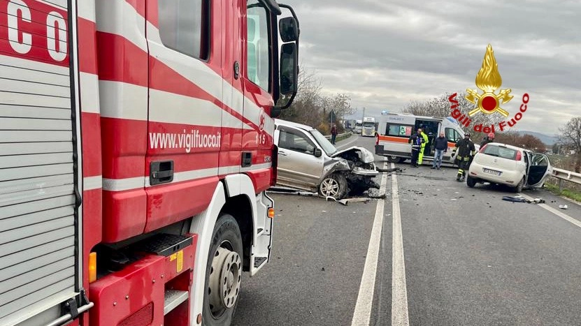 La scena dell'incidente