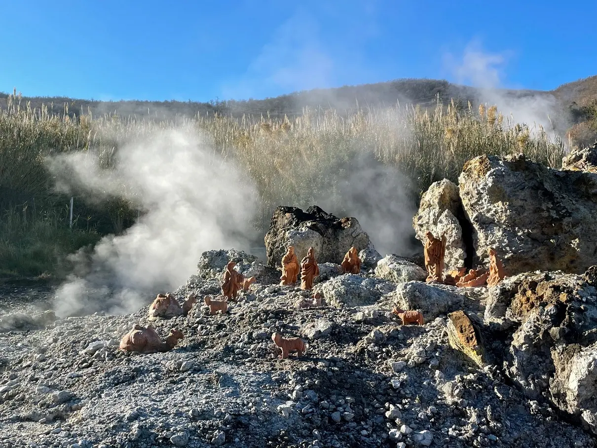 Un presepe nel "cuore caldo" della Toscana